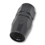 Russell 610025 - Performance -6 AN Black Straight Full Flow Hose End Russell 610025 - Performance -6 AN Black Straight Full Flow Hose End