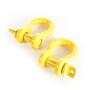 Rugged Ridge 11235.15 - Yellow 3/4in D-Rings