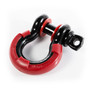 Rugged Ridge 11235.31 - Red 3/4in D-Ring Isolator Kit