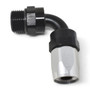 Russell 612463 - Performance Hose End #6 to #6 Radius Inlet Port 90 Deg Blk/Clr