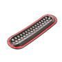 Rugged Ridge 11306.31 - Grille Inserts Perforated 07-18 Jeep Wrangler