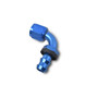 Russell 624160 - Performance -6 AN Twist-Lok 90 Degree Hose End (Blue) Russell 624160 - Performance -6 AN Twist-Lok 90 Degree Hose End (Blue)