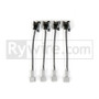 Rywire RY-INJ-ADAPTER-RDX-ID1 - RDX Harness to Injector Dynamics (EV14) Injector Adapters