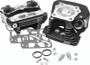 S&S Cycle 106-3233 - 08-16 Touring Super Stock 79cc Cylinder Head Kit - Wrinkle Black