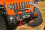 Rugged Ridge 11549.07 - 18-22 Jeep Wrangler JL/JT Grille Arcus Front Bumper Stamped Steel Overrider Bar