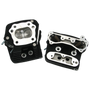 S&S Cycle 106-6064 - 84-99 Performance Replacement Low Compression 76cc Cylinder Heads - Wrinkle Black