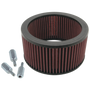 S&S Cycle 17-0045 - Super E/G Carbs High Flow Air Filter Kit w/ Spacers For S&S Teardrop Air Cleaner