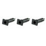 Rugged Ridge 11819.15 - Half Door Insert Set Black 87-06 Jeep Wrangler