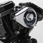 S&S Cycle 170-0439C - 2007+ XL Sportster Models Stealth Air Cleaner Kit w/ Chrome Mini Teardrop Cover