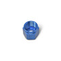 Russell 660570 - Performance -6 AN Tube Nuts 3/8in dia. (Blue) (2 pcs.)