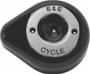 S&S Cycle 170-0531 - Stealth Applications Teardrop Air Cleaner Cover - Gloss Black