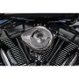S&S Cycle 170-0782 - 17-23 M8 Models Lava Chrome Stealth Mini Teardrop Air Cleaner Kit
