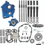 S&S Cycle 310-1009A - 2017+ M8 Models Gear Drive 465G Cam Chest Kit w/ Black Pushrod Tubes - Water Cooled