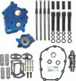 S&S Cycle 310-1007B - 2017+ Water Cooled M8 Models Chain Drive 465C Cam Chest Kit w/ Black Pushrod Tubes