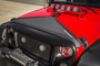 Rugged Ridge 12112.01 - Hood Bra Black 07-18 Jeep Wrangler JK/JKU