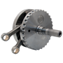 S&S Cycle 320-0359 - 2007+ BT B-Style 4-3/8in Stroke Flywheel Assembly w/o Sprocket Shaft Bearing Race