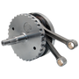 S&S Cycle 320-0552 - 99-06 BT 4-5/8in Stroke Flywheel Assembly W/O Sprocket Shaft Bearing