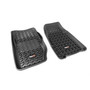 Rugged Ridge 12920.25 - Floor Liner Front Black 1984-2001 Jeep Cherokee XJ
