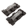 Rugged Ridge 13505.32 - Paracord Grab Handles Gray/Black Pair