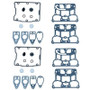 S&S Cycle 90-4097 - 99-17 BT Rocker Box Gasket Kit