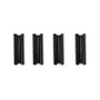S&S Cycle 930-0142 - 99-17 BT 2.500in Pushrod Cover Keeper Set - Gloss Black