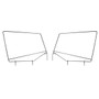 Rugged Ridge 13701.8 - Door Skin Frame Kit, Upper; 87-95 Jeep Wrangler YJ
