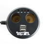Rugged Ridge 15101.03 - Power Cup, 2 x USB + 2 x Accessory Ports, Universal