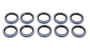 SCE Gaskets 1102-10 - DYNO PAK (10) SBC TIMING COVER SEALS