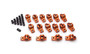 Sharp Rockers S4102 - SBF Roller Rocker Arm Set  1.6 Ratio 7/16 Stud