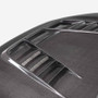 Seibon HD23HDCVR-TV-DS - 2023 Honda Civic Type R TV-Styler Double Side Carbon Fiber Hood