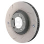 SHW Performance PFL39721 - SHW 11-16 Porsche Panamera 4 3.6L w/o Ceramics Left Front Slotted Monobloc Brake Rotor (298615301B)