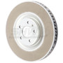 SHW Performance PFL39523 - SHW 17-18 Porsche Macan GTS w/18in Wheels w/o Ceramicss Left Front Smooth MB Brake Rotor(95B615301J)