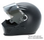 Simpson Motorcycle 28315S8 - Outlaw Bandit Helmet - Flat Black