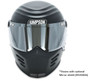 Simpson Motorcycle 28315XX8 - Outlaw Bandit Helmet - Flat Black