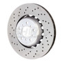 SHW Performance BFL44809 - SHW 15-18 BMW M3 3.0L Left Front Cross-Drilled Lightweight Brake Rotor (34112284809)