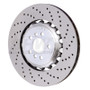 SHW Performance BRR42504 - SHW 18-21 BMW M5 4.4L Right Rear Cross-Drilled Lightweight Brake Rotor (34217991104)