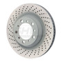 SHW Performance PRL39823 - SHW 2016 Porsche Boxster Spyder w/o Ceramic Brakes Left Rear Drilled MB Brake Rotor (98135240300)