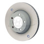 SHW Performance PRL39923 - SHW 17-20 Porsche Panamera 4 w/Code 1KF/18in Wheel Left Rear Smooth MB Brake Rotor (971615601F)