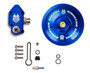 Sinister Diesel SD-FUELBLK-6.0-ADJ-FFC - 03-07 Ford 6.0L Powerstroke Blue Spring Kit w/ Adjustable Billet Spring Housing