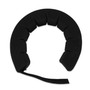 Simpson Safety 23022BK - Simpson Racing Padded Neck Support