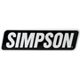 Simpson Motorcycle SIGNMOTO - Simpson Racing Embossed Aluminum Simpson Sign