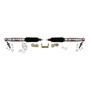Skyjacker 9298 - Steering Stabilizer Dual Kit For Use w/3/4 Ton Vehicles Silver w/Black Boots