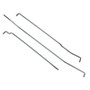Scott Drake C5ZZ-65213452LH - 65-66 Door Lock Rod Set (LH)