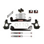 Skyjacker C14460APK-M - Suspension Lift Kit 14-17 Silverado/Sierra 1500 w/Shock M95 Performance Shocks 4 Inch Lift Incl. Knuckles Crossmembers Blocks/UBolt Wheel Spacers For Use w/Steel Suspension