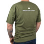 Skunk2 735-99-1811 - Camo T-Shirt; Military Green w/ Logo Front/Race Track Logo w/Support Our Troops Back; 100 Percent Cotton; Medium;