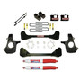 Skyjacker C7360PK-N - Suspension Lift Kit w/Shock Nitro Shocks 4 Inch Lift 07-13 Silverado/Sierra 1500 07 GMC Sierra 1500 Classic Incl. Knuckles Crossmembers Front Spacer Block UBolt