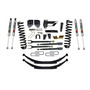 Skyjacker F17802KS-M - Suspension Lift Kit w/Shock 8.5 Inch Lift Incl. Front Coil Springs Rear Leaf Springs Adjustable 4-Links M9500 Monotube Shocks 17-19 Ford F-250/ F-350 Super Duty Gas