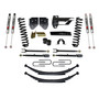 Skyjacker F174524KS-M - Suspension Lift Kit w/Shock 4 Inch Lift Incl. Front Coil Springs Rear Leaf Springs Adjustable 4-Links M9500 Monotube Shocks  17-19 Ford F-250/ F-350 Super Duty Diesel