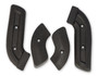 Scott Drake C8TZ-656192-5B - 67-77 Bronco Seat Hinge Covers, Black