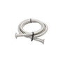 Snow Performance SNF-60605 - Snow 6AN Braided Stainless PTFE Hose - 5ft